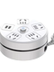Retractable socket multi-hole USB mobile phone charging plug-in