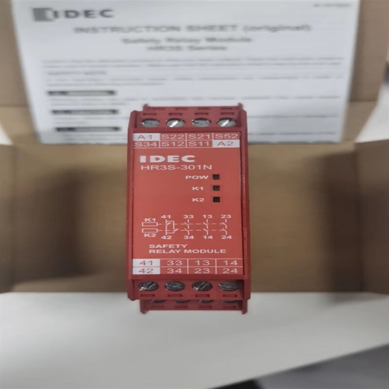 HR3S-301Nidec和泉SAFETYRELAYMODU安全继电器模块PS5R-VC24未税-图2