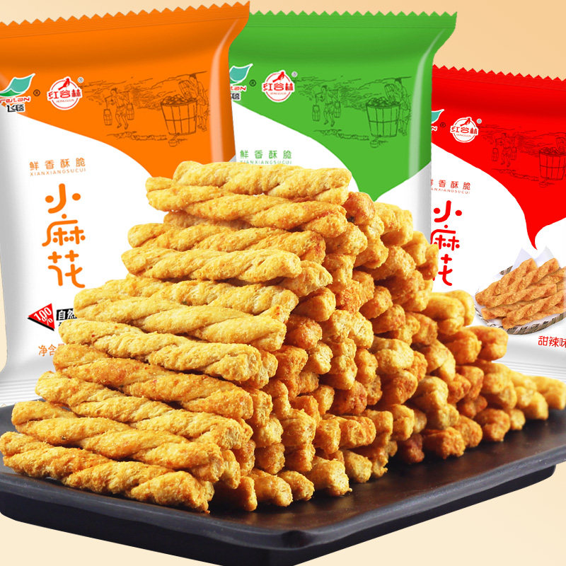 如凡手工小麻花250g 福恩泽食品传统糕点
