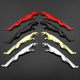 3D car modification leopard metal three-dimensional side stickers