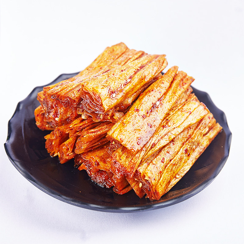 辣样子网红辣条湖南特产手撕豆皮 辣样子豆腐干