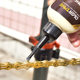 Non-stick gray chain, non-drying ceramic chain oil