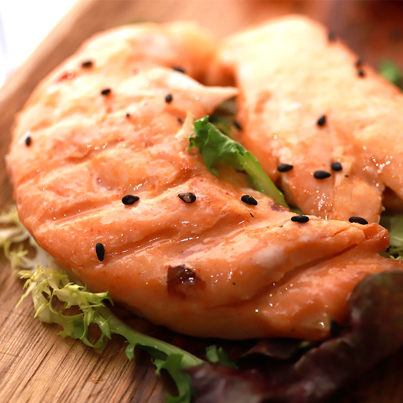 【绿行者】6包即食鸡胸肉高蛋白质 绿行者食品鸡胸