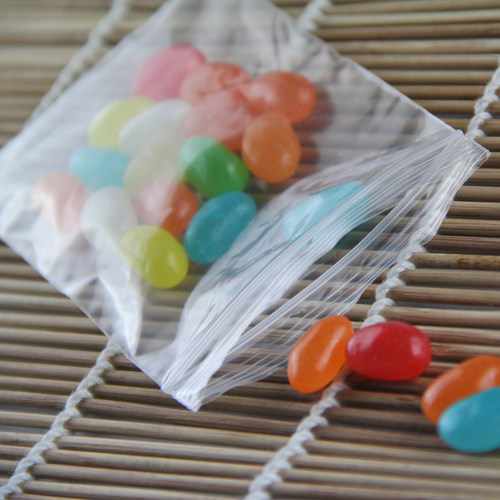 塑料自封口袋加厚透明食品级密封袋耐磨小号批发定制印刷5号10*15 - 图2