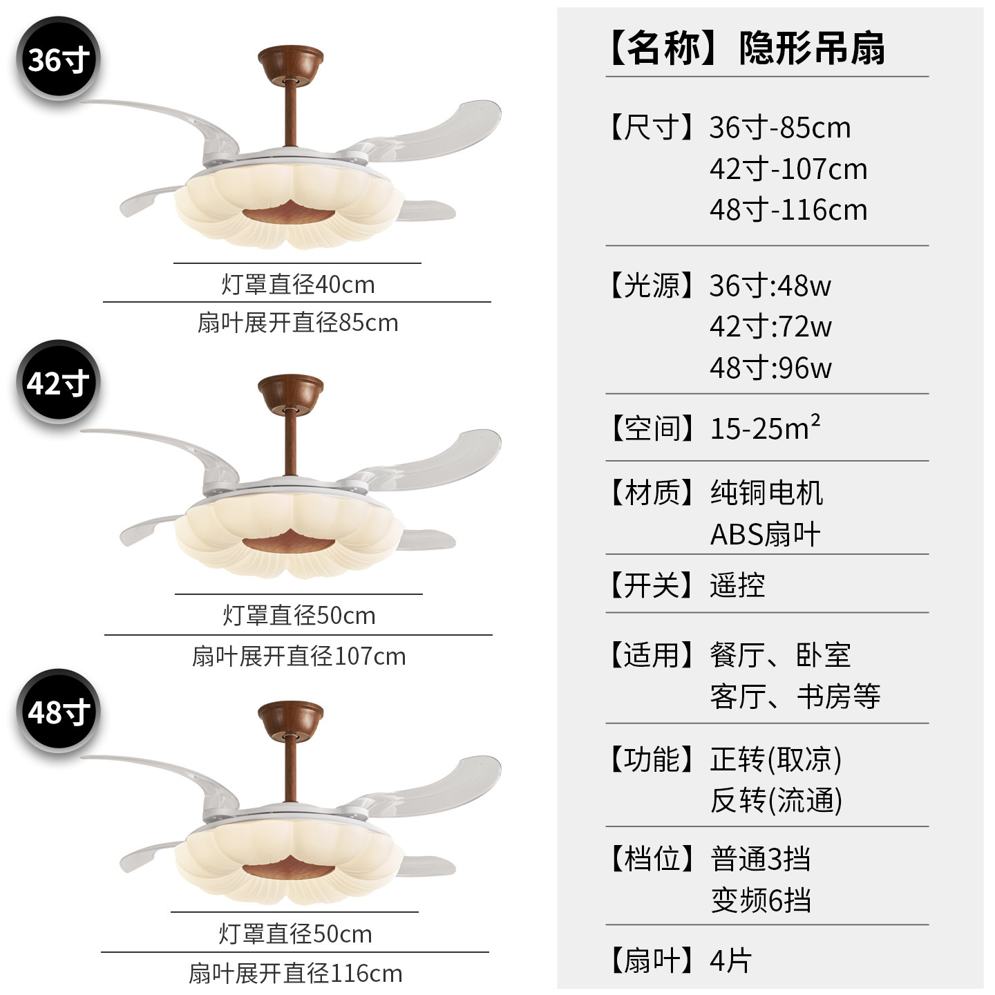 中古风风扇灯2025新款餐厅客厅卧室一体隐形吊扇灯复古大气风扇灯,淘宝优惠券,粉丝福利购,淘宝优惠卷