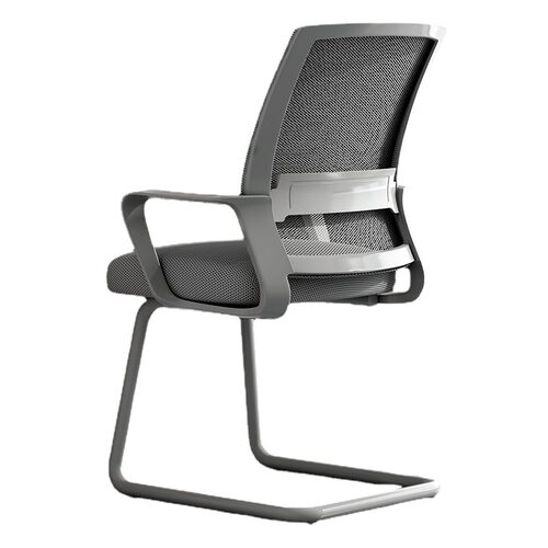 麻将椅子棋牌室专用椅会议室办公职员椅久坐舒服弓形铁架靠背网椅 - 图3