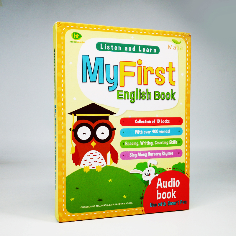包邮my first english book 10册我的第一本英语认知书3-6岁幼儿童启蒙支持小达人直接点读原版英文绘本儿童读物自然拼读英语教材-图1