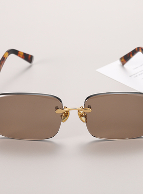 晶工匠天然石头眼镜切边无框