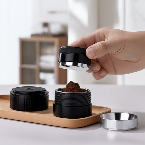 便携式咖啡机木架套装电动意式浓缩胶囊咖啡机小型家用办公萃取机 - 图2