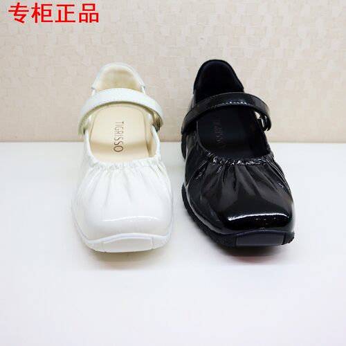Tigrisso蹀愫2026春蝶愫芭蕾舞运动玛丽珍女鞋T76293A-01 有40码 - 图1