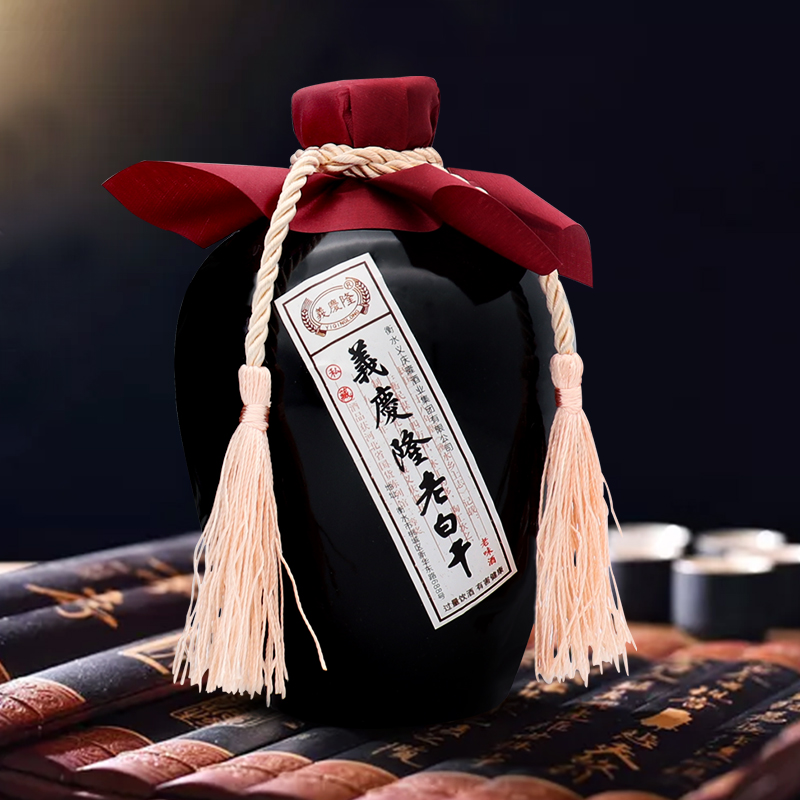 39度500ml*6坛衡水衡记老白干酒 义庆隆老味儿低度白酒整箱粮食酒