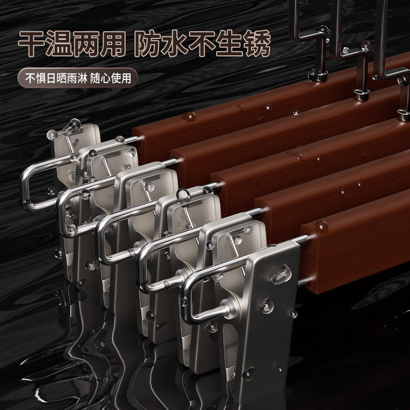 实木裤架裤夹家用无痕木质裤挂裙子多功能带夹子裤子衣架柜服装店,淘宝优惠券,粉丝福利购,淘宝优惠卷