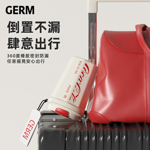 GERM可口可乐保温杯咖啡杯女高颜值不锈钢车载水杯男便携随行杯子 - 图3