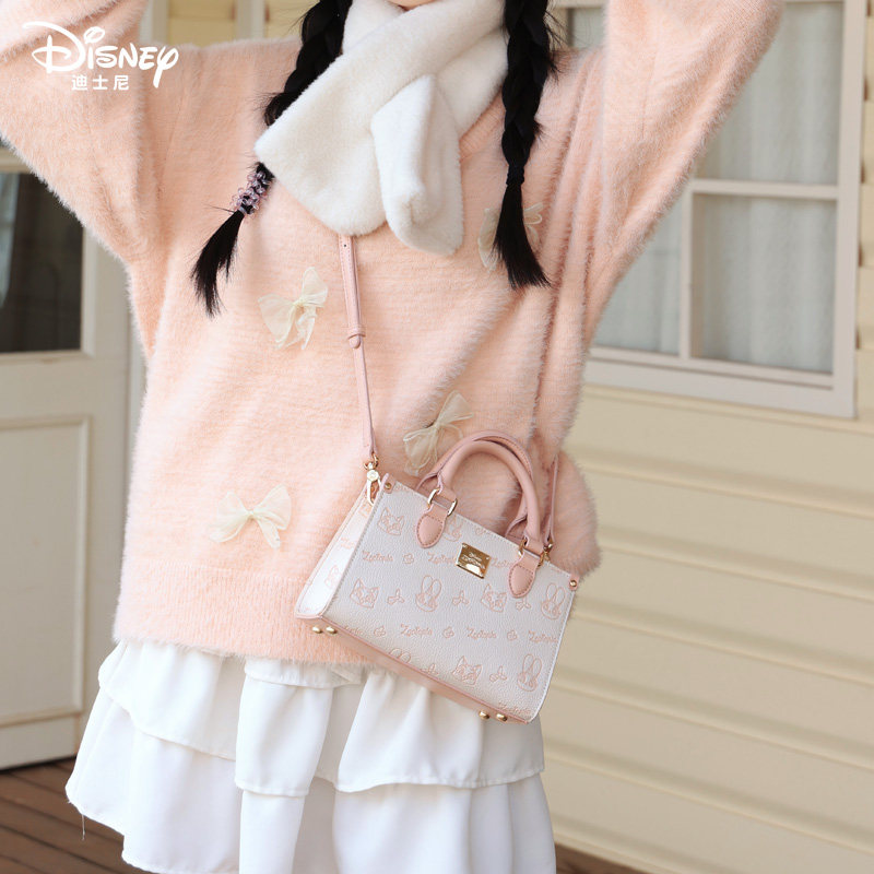 迪士尼疯狂动物城小方包女印花时尚通勤单肩斜挎手提包圣诞节礼物,淘宝优惠券,粉丝福利购,淘宝优惠卷
