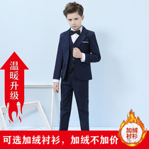 Handsome Childrens suit suit small host Three sets of Innrensey clothes boy gown jacket piano for a dress