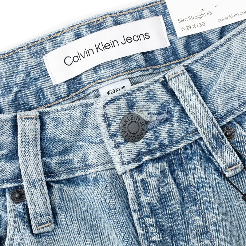 calvin klein宽松直筒男士牛仔裤 wango海外牛仔裤