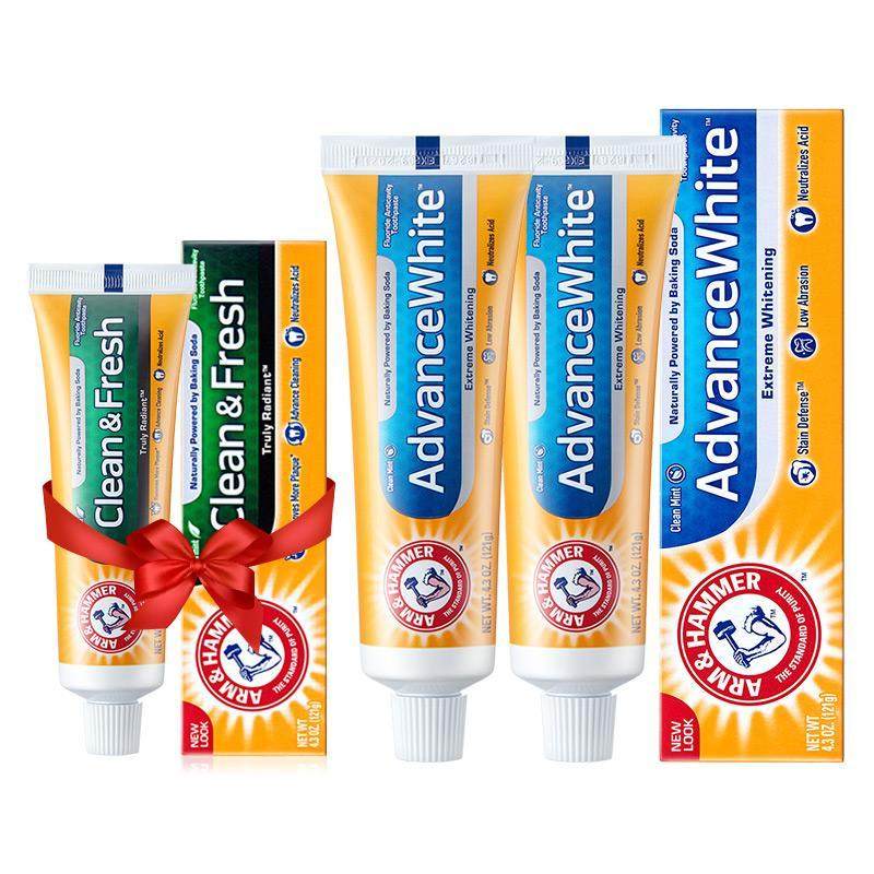 美国进口艾禾美小苏打去烟牙渍牙膏 如协家居牙膏