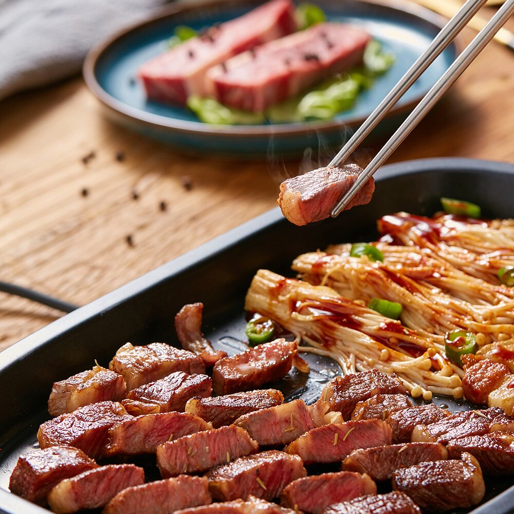小熊家用无烟烤肉串韩式不粘电烤炉 小熊珺晗烧烤炉