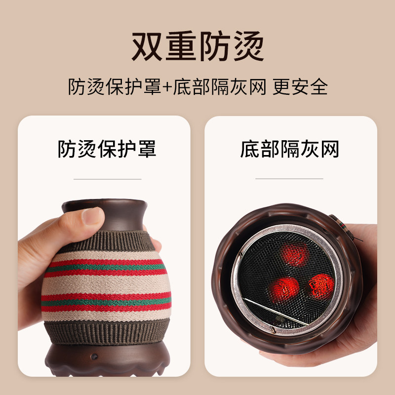 蕲郎中红砭石艾灸罐中医专用刮痧一体杯器具美容院面部头疗火龙罐,淘宝优惠券,粉丝福利购,淘宝优惠卷