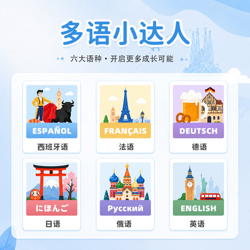 【西班牙语】外教中教一对一直播真人在线少儿西语启蒙入门口语 - 图0