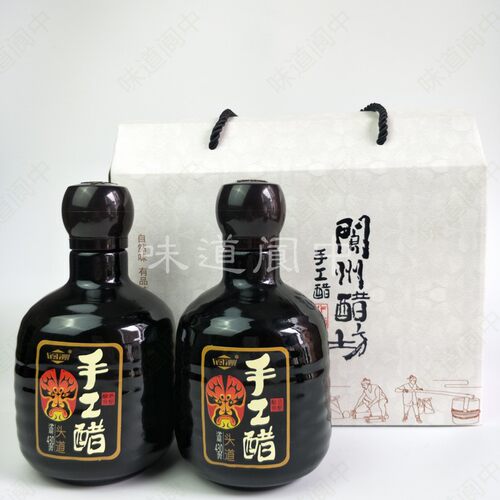 正品阆洲头道手工醋430ml酸香回甜6度调味醋阆中阆州醋坊酿造食醋 - 图1