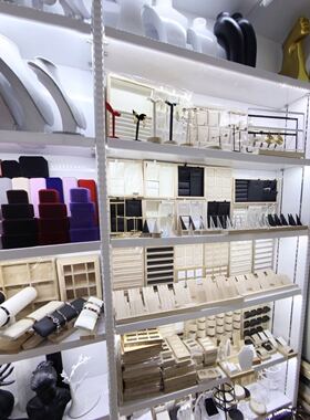 透明防尘盖项链展示塑料戒指盘