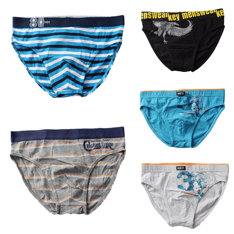 外贸出口原单加大码男士三角彩色条纹内裤男纯棉青年全棉时尚潮流,淘宝优惠券,粉丝福利购,淘宝优惠卷