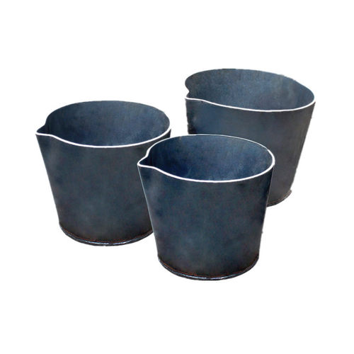 铝水桶铝水浇包出水桶铝水舀勺手工料勺压铸机铝水桶浇铸浇包 - 图3