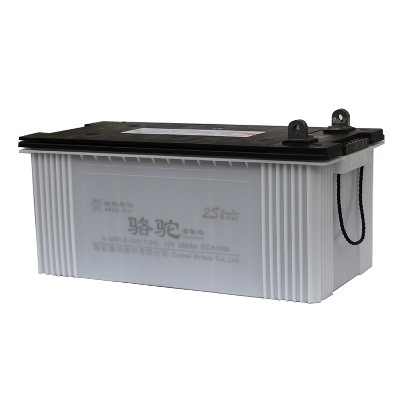 骆驼蓄电池6-QWLZ-200 / 12V200AH CCA1100A汽车启动 发电机电瓶 - 图2