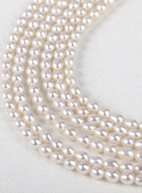 【流云府】极光淡水Keshi珍珠项链新款女式首饰天然材质正品珍珠