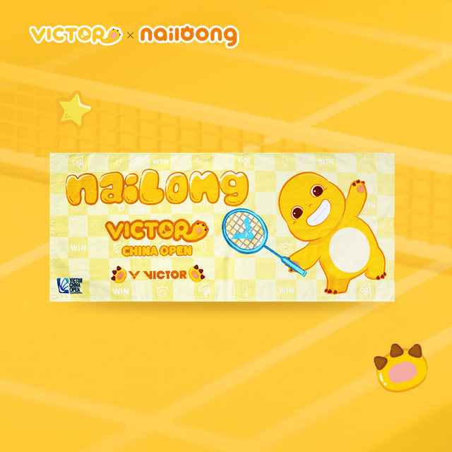 VICTOR Victory Victor Sports Towel 2025 China Open Milk Dragon Joint Series TWCO2508NL