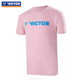 VICTOR Victory Badminton Suit 2024 New Victor Knitted Breathable Fashion Sports Short Sleeve T-40050