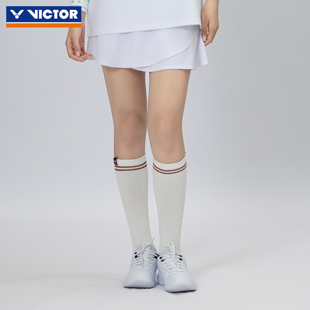 VICTOR Victory Victor Badminton Wear Huang Yaqiong Series Women's Knitted Sports Skirt K-502HYQ