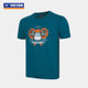 VICTOR Victory Victor badminton clothing men's and women's lifestyle series knitted sports short-sleeved T-shirt T-55008