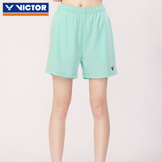 Genuine victor Victor Victor Badminton Sports Fitness Shorts Men and Women Training Knitted R-30201