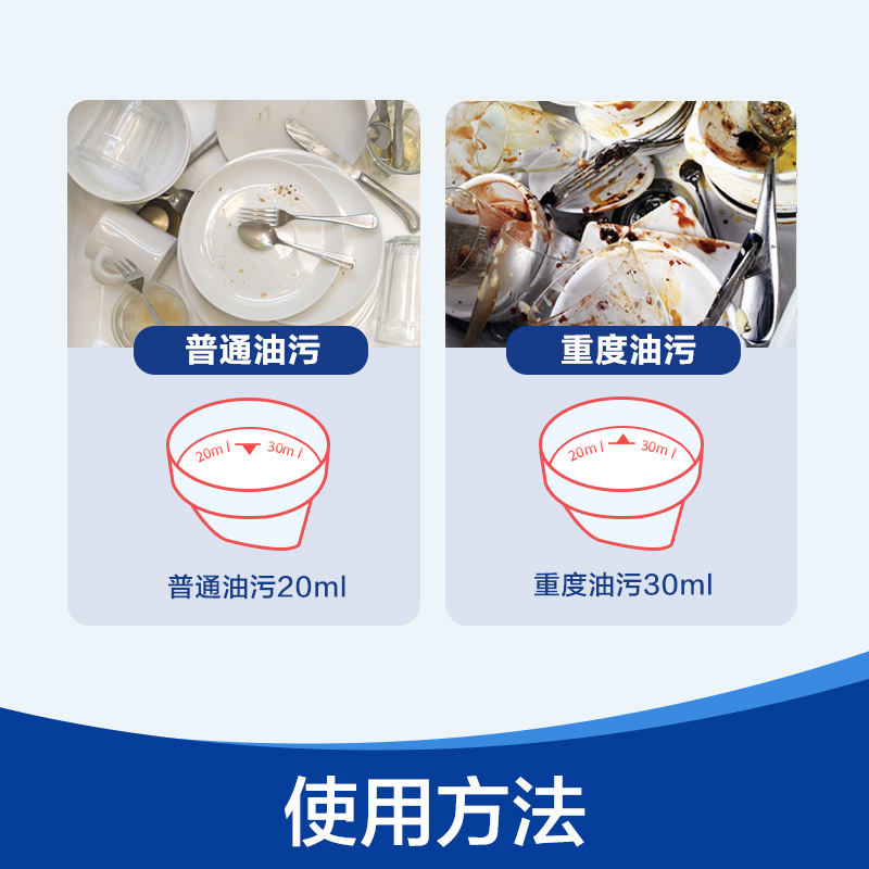 finish亮碟 洗碗粉1kg*2洗碗机专用洗涤剂用量灵活 多机型适用 - 图1