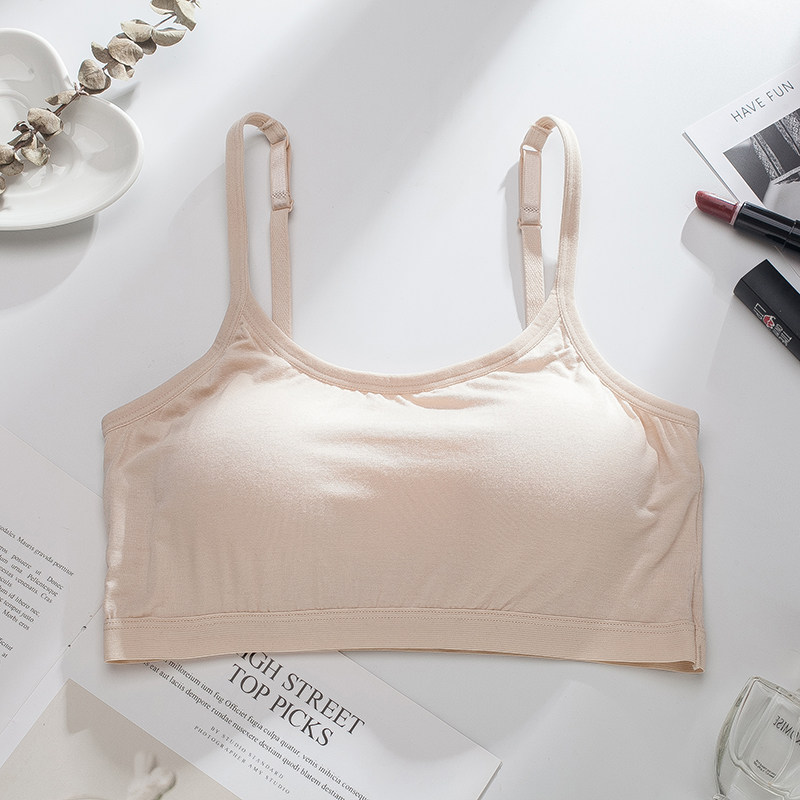 夏季无钢圈小胸聚拢一体式学生抹胸 馥婷文胸
