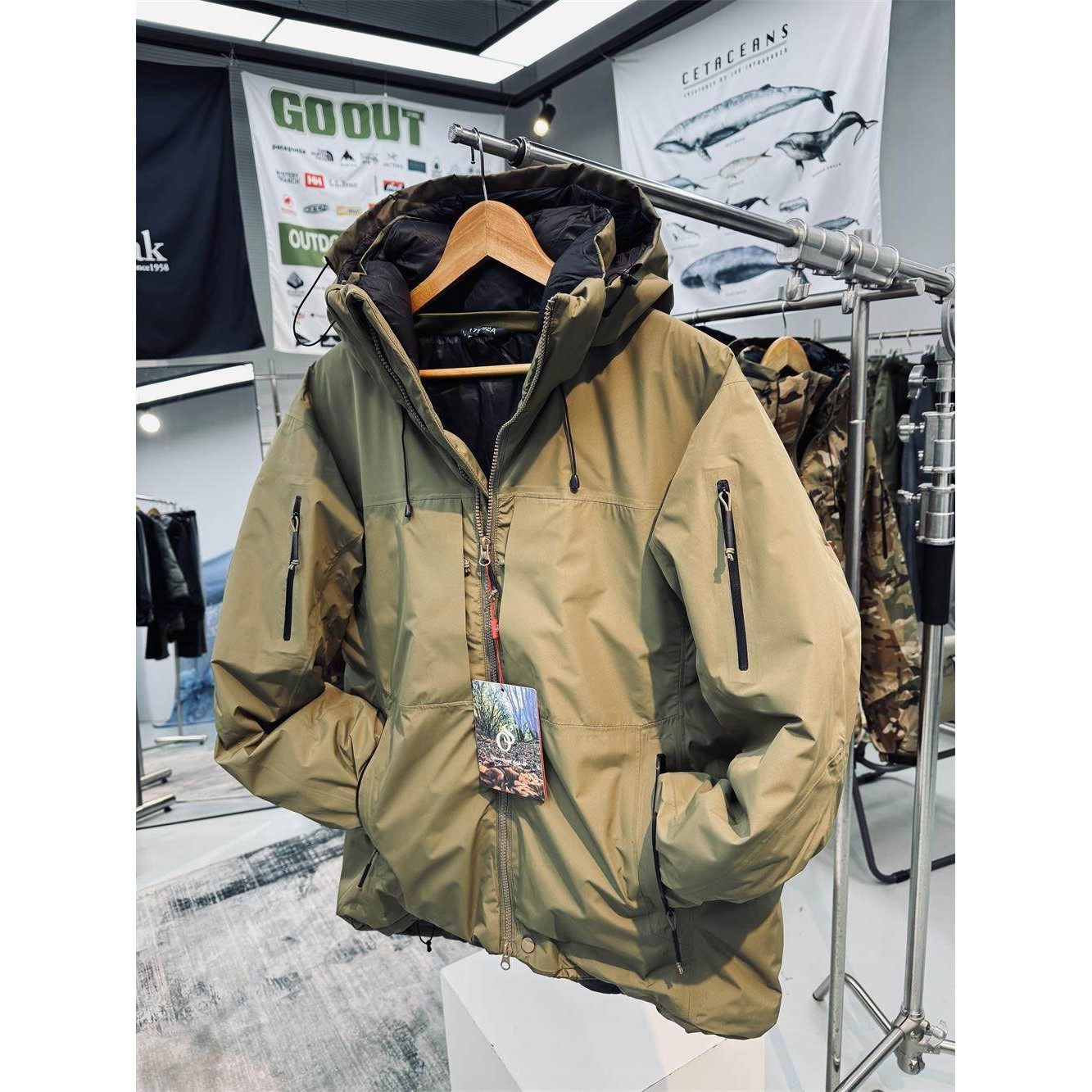 Ander Jurnal 户外滑雪羽绒服男全天候防风全压胶硬壳级外套男女,淘宝优惠券,粉丝福利购,淘宝优惠卷