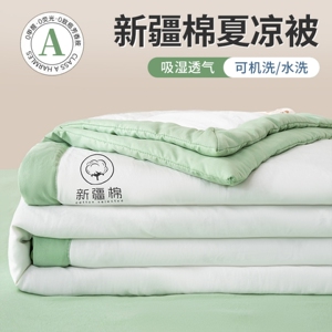 夏季A类纯棉夏凉被水洗棉可机洗