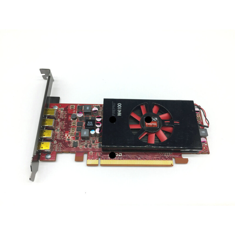 AMD FirePro W4100 2GB专业图形显卡多屏影视 3D设计渲染炒股-图0