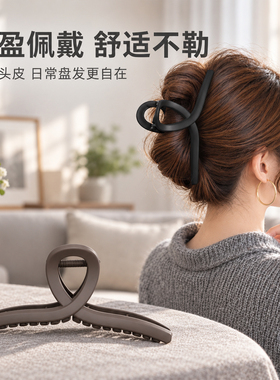 超大号抓夹发量大发卡女士2026