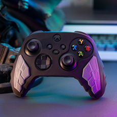 Рукав силиконовые ручки xbox series x游戏手柄保护套xss硅胶套全包防摔防滑软壳赠摇杆帽