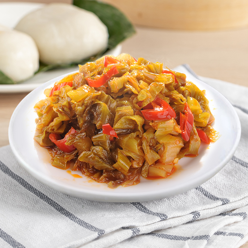 【厂家直发】李记乐宝外婆下饭菜腌制咸菜解腻小菜榨菜酸脆豆角酱