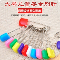  Safety pin baby cartoon baby with big number safety lock pin 8 in