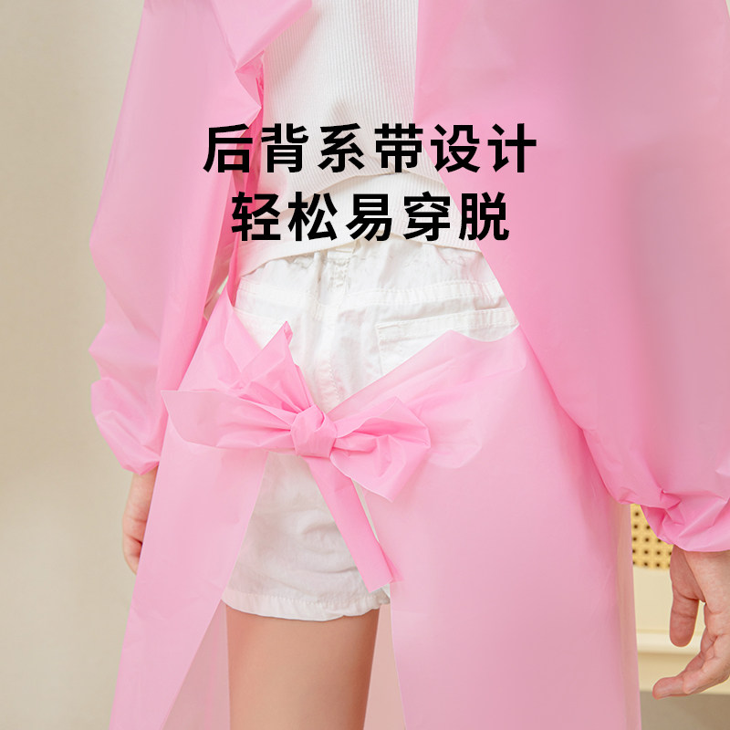 一次性围裙带袖儿童2件装画画罩衣防水防油幼儿园绘画火锅反穿衣,淘宝优惠券,粉丝福利购,淘宝优惠卷