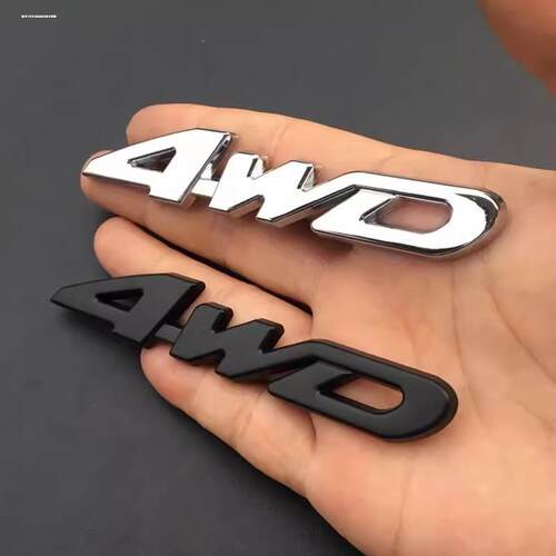 适用丰田RAV4荣放全时四驱标志4WD后车标威兰达E-Four车贴原厂 - 图1