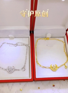 军恋手链项链纯银军旅饰品兵哥哥送军嫂女友特别异地情侣礼物信物