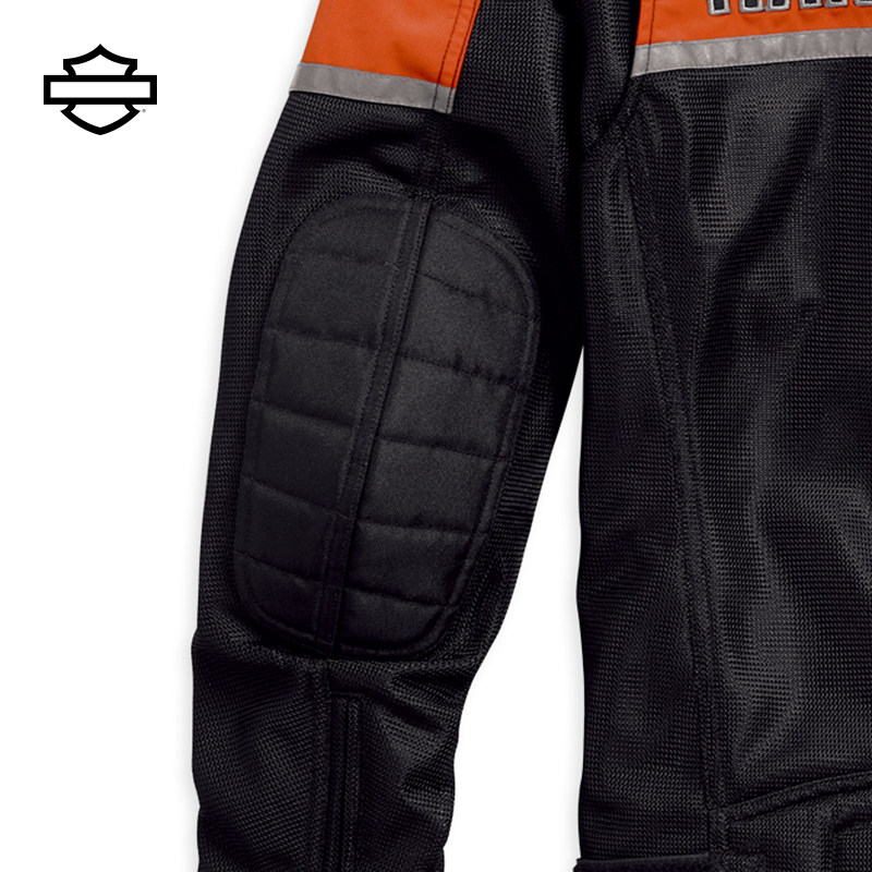 哈雷戴维森男士夹克摩托车机车骑士网眼骑行服外套透气通风,淘宝优惠券,粉丝福利购,淘宝优惠卷