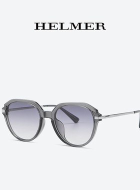 HELMER圆框高颜值太阳眼镜