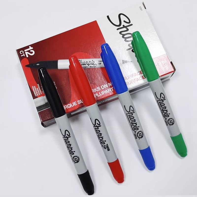 Sharpie 37001 Permanent Markers, Ultra Fine Point, 0.5mm Painitng on  Plastic, Metal, and Most Other Surfaces - AliExpress